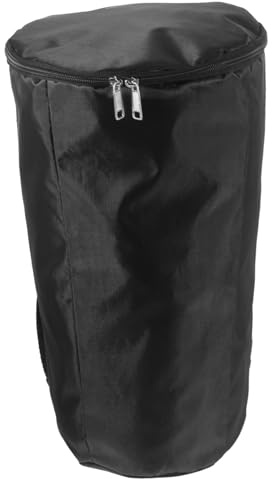 ifundom Wasserdichte Djembe-tasche Djembe-koffer Aus Wasserabweisendem Material Mit Reißverschlussabdeckung Djemben Afrikanisches Trommelzubehör