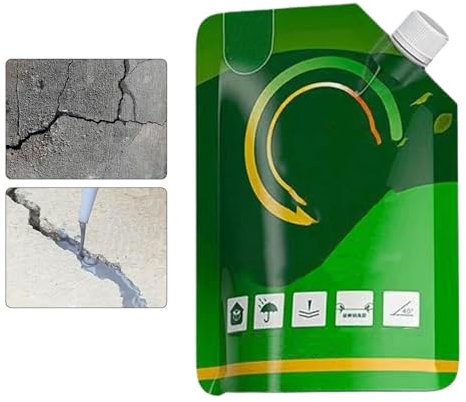 Concrete Floor Sealant & Dustproofer, Concrete Filler, Concrete Caulking Sealant, Weather Resistant, 500ml
