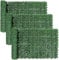 FUOBECIE Artificial Ivy Fence Screen, Fence Screening Trellis with Artificial Leaves Privacy Trellis Roll for Balcony, Outdoor, Garden 1 M x 3 M (3Pcs Fences Screening)