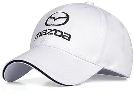 IOVATA Auto Baseballkappe, Für Mazda MX-5 Sport Sonnenhut Verstellbare Baseball Cap Sport Outdoor Sonnenschutz Casual Sonnenhut,OneSize-B