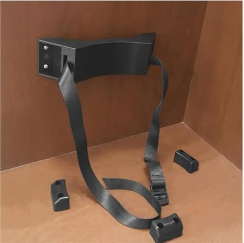 JUTTAUTO Motorhome Gas Bottle Holder Keeping Bottle Floor Stand Saving Space for T5 Camper RV Van Camping Accessories with 2 Meter Securing Strap 3X Spacers