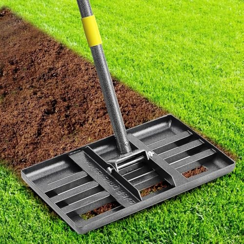 Rastrello per livellamento prato, 43 x 25 cm (5 FT)