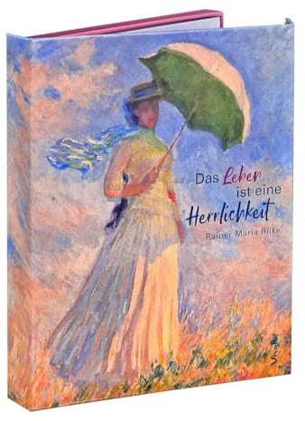 Notizzettelbox Claude Monet »Das Leben ist eine Herrlichkeit«