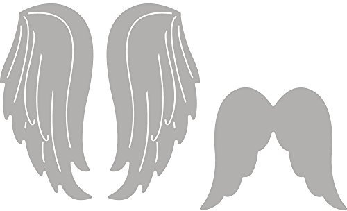 Rayher 60769000 Stanzschabl. Set: Engelsflügel, 3-4,7cm, SB-Btl 2Stück