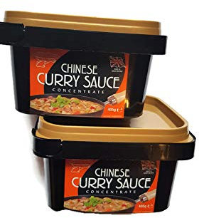 Lot de 2 paquets de sauce curry chinoise