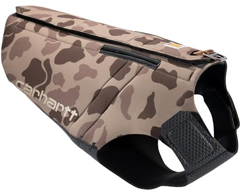 Carhartt Gear P0000370 Hundeweste aus Neopren, Größe XL, Duck Camo