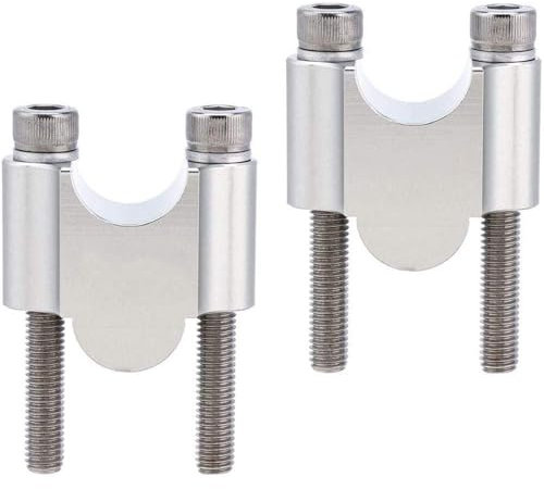 ANCLLO Kit de barres de guidon CNC de 22 mm pour moto, compatible avec VTT, moto tout-terrain