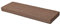 Xpnit Gartenbankkissen, 2-Sitzer, 3-Sitzer, Esszimmer-/Terrasse-/Stuhlkissen, langes Bank-/Stuhlkissen, Sitzkissen für drinnen und draußen, Schaukel (120 x 35 x 4 cm, Braun)