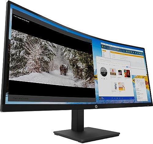 HP M34d écran plat de PC 86,4 cm (34) 3440 x 1440 pixels Wide Quad HD LED Noir