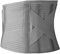 Rehband Rückenbandage Herren & Damen, Rückenstützgürtel für Arbeit & Sport, Rückengurt zur Stabilisierung von Lendenwirbelsäule & Rücken, individuell einstellbar, Farbe:Grau, Größe:L/XL