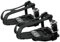 BV Fahrradpedale Shimano SPD kompatibel 9/16 Zoll mit Zehenclips (SPD Cleats enthalten) – Fahrradpedal mit universeller Passform für MTB/Spin/Indoor/Training/Peloton Bikes – Fahren Sie mit normalen