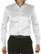 Chemise en satin pour homme, coupe régulière, en soie brillante, décontractée, infroissable, blanche, taille 3XL