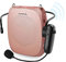 ZOWEETEK Altoparlante con microfono senza fili, amplificatore vocale wireless portatile con 2 microfono archetto (wireless e cavo), amplificatore vocale per insegnanti Tour Guides, insegnanti,
