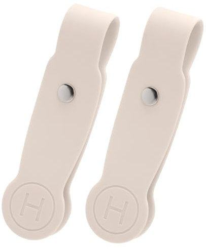 Reisehut Clip, Starker Magnetischer Hut Clip, Geeignet Für Reisetaschen, Rucksäcke, Koffer, Geldbörsen, Handtaschen, Hände Frei, Hut Reise Zubehör (2 Beige)