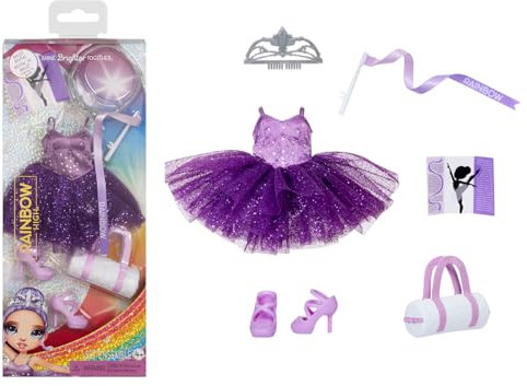 Rainbow High Packs de Moda - Traje Completo, Zapatos, Joyas y Accesorios de Juego - Combina para Crear Divertidos Looks - Juguete Infantil para Niños de 4 a 12 Años - Un Pack de Moda Incluido
