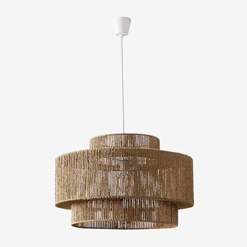 SKLUM Outdoor Deckenleuchte aus geflochtenem Papier Kena Ø60 cm