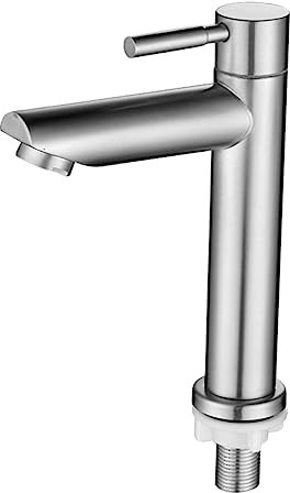 Rubinetto Per Lavandino Da Bagno Con Maniglia Singola Rubinetto A Cascata in Acciaio Inossidabile 304 Per Cucina E Bagno