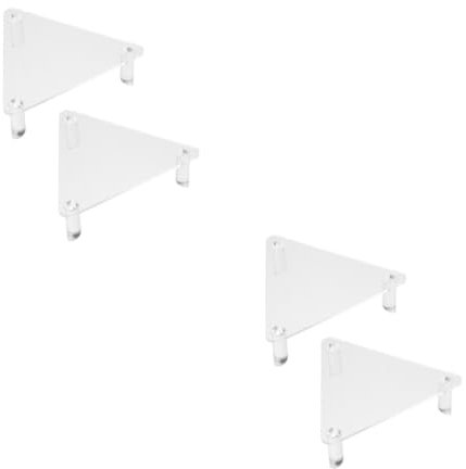SUPVOX 4 Pièces Support De Football Présentoir De Football Support De Rangement pour Basket-Ball Supports Métalliques Présentoir De Basket-Ball Portemanteau Acrylique Basketball L'étoile