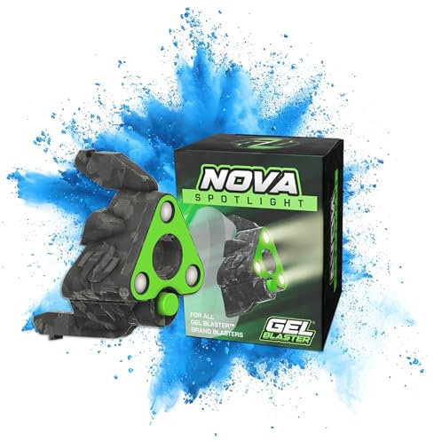 Gel Blaster Nova Lichtaufsatz für die Surge und Starfire Blaster Nova Spotter TIPP Zubehör - für Altersgruppen ab 14 Jahren.