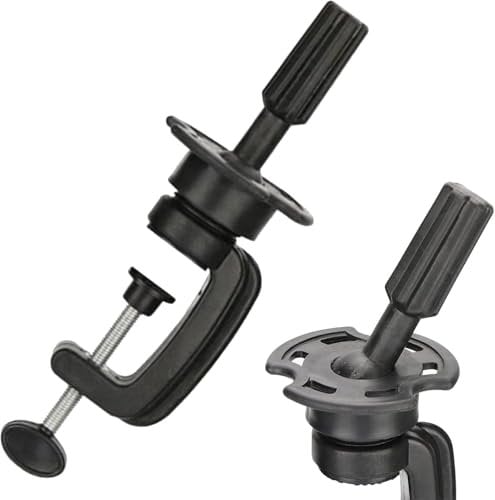 Mannequin Head Stand,Mannequin Training Head Clamp,Stand Wig Holder Stand Desk Table Clamp Cosmetology Holding To Practice Using Makeup Or Repairing Wigs