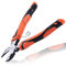 LEONTOOL 3-in-1 Seitenschneider mit Abisolierzange, 20,3 cm geschmiedeter CR-V-Stahldrahtschneider mit Komfortgriff, arbeitssparende Seitenschneider, Zange, robuster Kabelschneider für Elektriker und