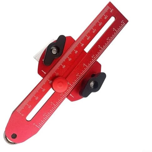 Lecreatekit 140mm Thin Rip Jig Guide For Accurate Narrow Strip Cuts Compatible With Various Table Saws And Routers