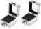 minkissy 2pcs Nail Polish Head Storage Boxes Sturdy Grinding Head Organizer Manicure Tool Holder for Nail Salon Use Lightweight and Portable