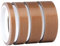 Satiskid 4 rotoli di nastro in teflon PTFE autoadesivo, 10 mm, 15 mm, 20 mm, 30 mm x 10 m di lunghezza, nastro adesivo in fibra di vetro PTFE resistente alle alte temperature per sigillatrice