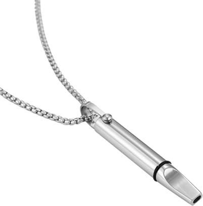lomdung Collier Respiration Anti Tabac et Anneau d'Anxiété, Collier de Respiration Mindful en Inoxydable, Améliorez Votre Respirations