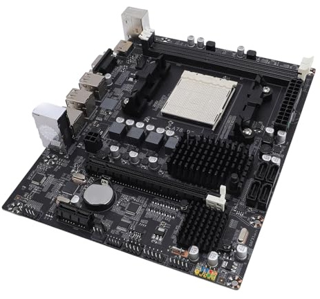 PUSOKEI A78SD3 Motherboard, Desktop Motherboard mit DDR3 1600 MHz 16 GB, 4 USB 2.0 Ports, 4 3.0 Ports, VGA Ausgabe, PCIe 16x, für APU Prozessoren der Richland Serie Richland Series
