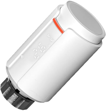 ISTOVO ZigBee TRV Thermostatic Radiator Valve Tuya Smart Programmable App Remote Temperature Controller