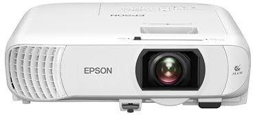 Epson Home Cinema 980 3-Chip 3LCD 1080p Projector, 4,000 Lumens Color and White Brightness, Streaming/Gaming/Home Theater, Built-In Speaker, Auto Picture Skew, 16000:1 Contrast, 2 HDMI Ports (Renewed)