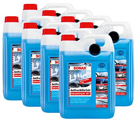 SONAX 8X 03325000 AntiFrost&KlarSicht gebrauchsfertig bis -20°C Frostschutz 5L