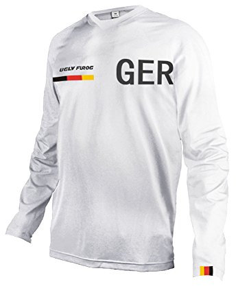 UGLY FROG 2018 Herren Mountainbike Downhill Freeride BMX Trikot Shirt Motocross Kurze Ärmel MTB/Downhill Cycling Jersey WRE03