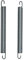 Arçelik Beko 1881030100 Lot de 2 ressorts de charnière de porte droite gauche pour lave-vaisselle et lave-vaisselle