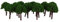 F Fityle Packung mit 50 Modellbahn Eisenbahn Landschaft Landschaft 1/500 3cm Grün