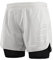 Lixada Hombres Pantalónes Cortos de Running 2-en-1, Pantalones Cortos de Atletismo, Pantalones Cortos de Fitness Maratón, Transpirable Pantalones+Secado Rápido