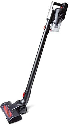 Mellerware - Aspirapolvere verticale senza cavo Rider Lithium! | Potente Scopa Elettrica | 120 W | 10 KPA con 2 velocità | 2 spazzole incluse | Estremamente Silenziosa | Supporto da parete | Nera
