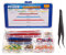 BOJACK 14 Vaules 560 pcs 2-125mm Solderless Flexible Breadboard Connecting Line Cables Breadboard Jumper Wires kit