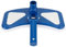Aspirapolvere Ponderato per Piscina con Spazzole Inferiori in Nylon per Piscine, Piscina Curva Blu e Bianca Aspirapolvere con Testina Aspirante per Piscina Strumenti