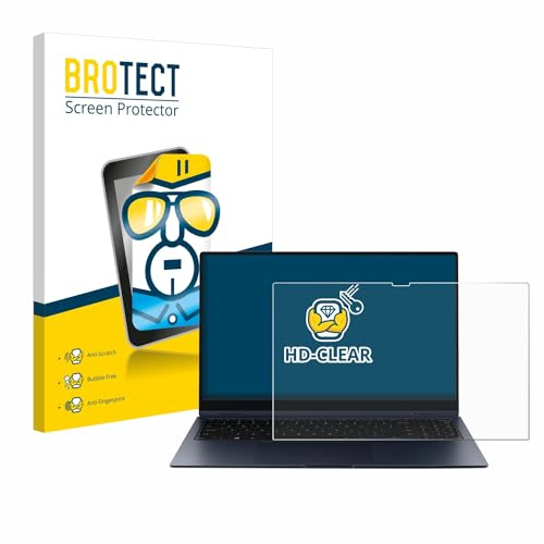 BROTECT Schutzfolie für Samsung Galaxy Book Pro 360 15 Displayschutz Folie Made in Germany, Ultra-Klar