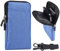 Borsa da Cintura Uomo per Cellulare Blu, Sacchetto Porta Cellulare Universale, 6.5 Nylon Piccola Borsetta per Telefono Uomo Borsello Tracolla Pochette Cintura Running Marsupio Custodia con Tracolla