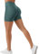 ZAAYO Sports Shorts Für Damen Scrunch Butt Push Up Booty Nahtlos Yoga Fitness Gym Shorts