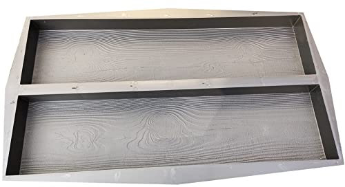 FHONYX Gießform Pflasterform Schablone für Beton 80x40x5,5cm, Gehwegplatte, Bodenbelag Platten, schalungsformen, Nachahmung Holzmaserung, Gartendekoration, DIY, Gehweg, Pflastersteine, Gießen