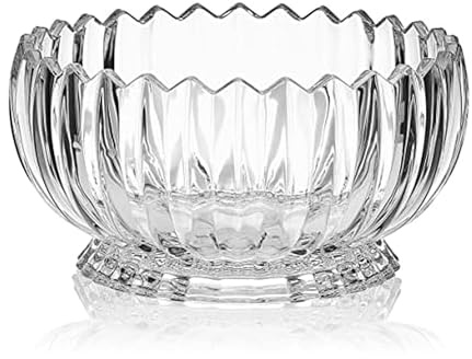 Mikasa Estate Crystal Footed Bowl, 9 Inch