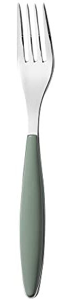 Guzzini 230002214 Feeling Forchetta, Acciaio Inossidabile, Salvia