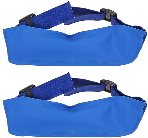 Lurrose Kühlgel-Kopfband 2st Sommer- -stirnband Kühlendes Stirnband Eisbeutel Pflege Verstellbares Eisbeutel-Kopfband