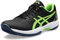ASICS Herren Gel-Game 9 Padel Sneaker, Black/Electric Lime, 44.5 EU