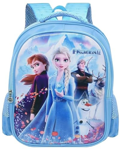 PYTRARTY Kindergarten Frozen Rucksack,Studentischer Kinder Rucksack Frozen,Eiskönigin Rucksack Kindergarten,Kindergartenrucksack Mädchen Rucksack Geburtstagsgeschenk