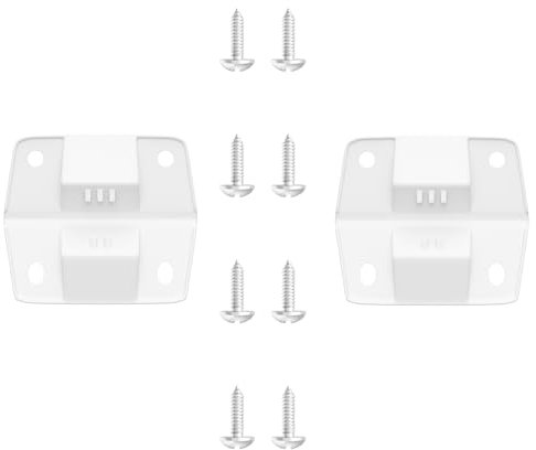 Coleman Replacement Cooler Hinges,Cooler Plastic Hinges kit Replacement for Coleman Coolers,Cooler Replacement Hinges,Cooler Hinges Replacement Parts:2 Plastic Hinges,8Mounting Screws